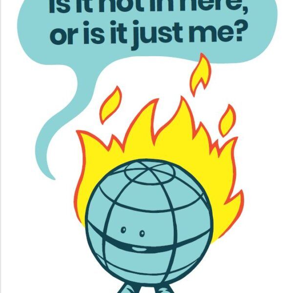 Preview of "Is it hot in here, or is it just me?" poster