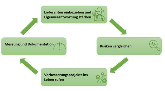 Ablaufdiagramm der JDE-Partnerschaft