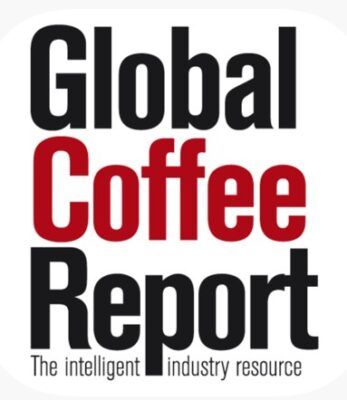 Global Coffee Report Magazine logo.